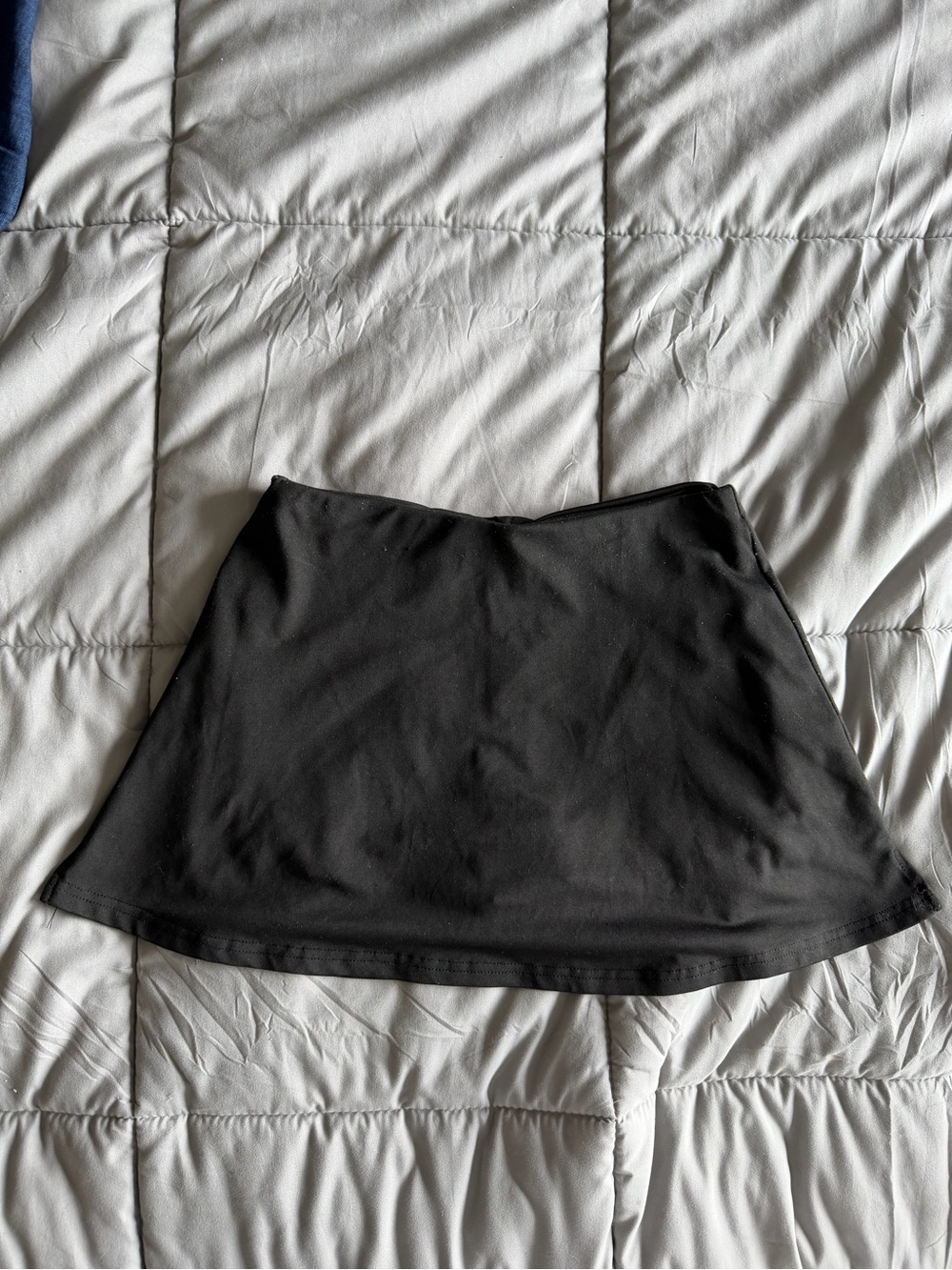 Black Women's A-Line Mini Skirt